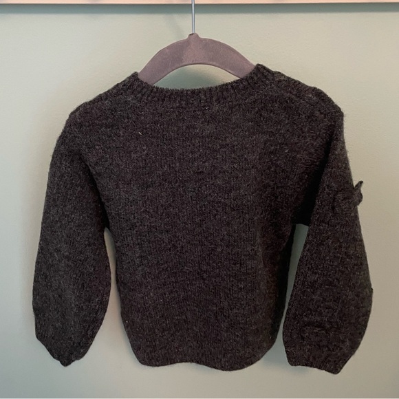 ZARA BOW KNIT SWEATER - Picture 8 of 9